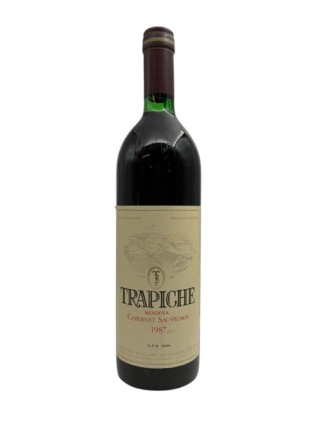Pullo Trapiche Cabernet Sauvignon 1987 Mendozasta