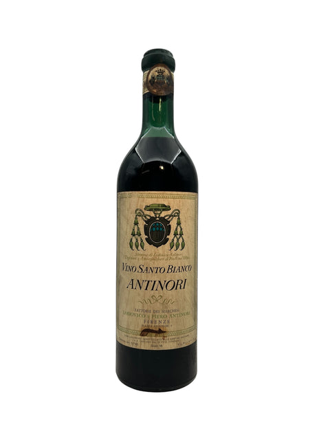 Pullo Vino Santo Bianco Antinori 1970 etiketillä