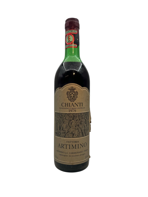 Pullo Chianti Fattoria Artiminoa 1979