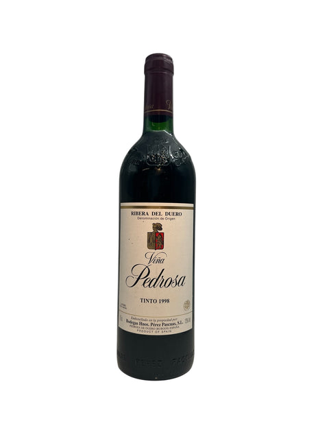 Viña Pedrosa 1998 punaviinipullo Ribera del Duerosta