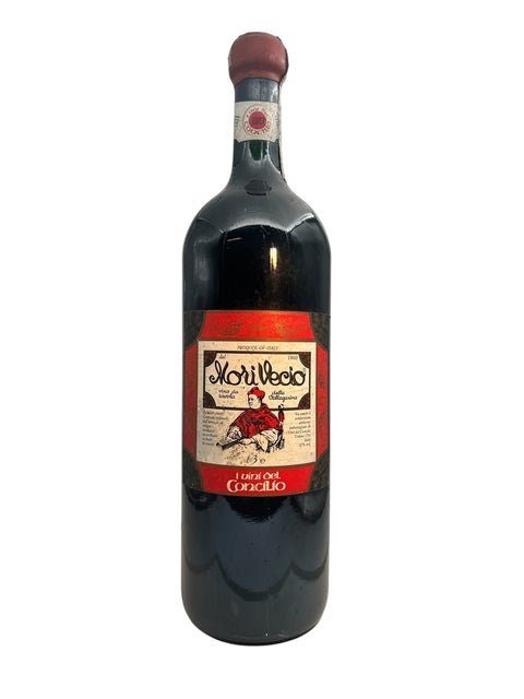 Pullo Marileo I Vini Del Concilio 1980 syvällä aromilla