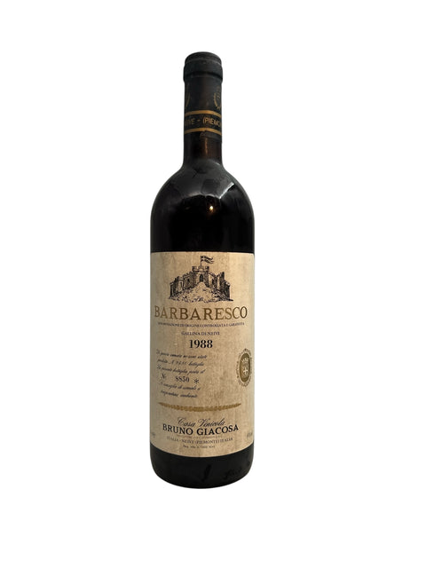 Barbaresco Bruno Giacosa 1988 pullo