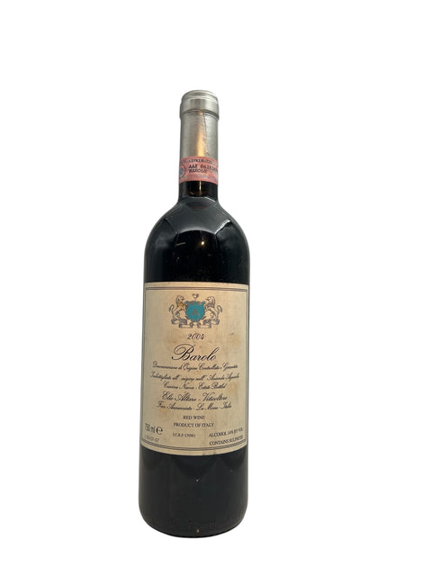 Pullo Barolo E. Pira 2004 punaviiniä