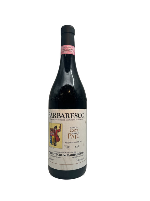 Pullo Barbarescoa 2007 Produttori del Barbarescolta