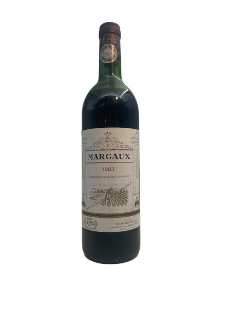 Margaux Alexis Lichine 1983 pullo