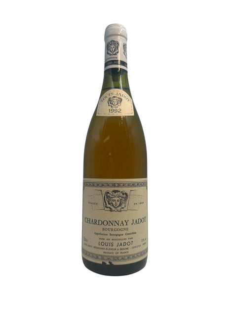 Chardonnay Jadot 1992 -valkoviini Burgundiasta