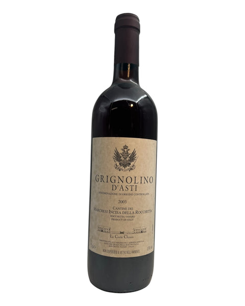Pullo Grignolino d'Astia 2003 Marchesi Incisa della Rocchettasta