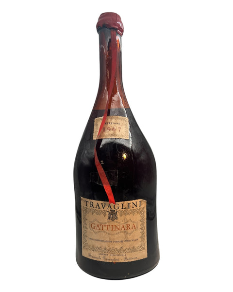 Gattinara punaviini Travaglini vuosikerta 1967