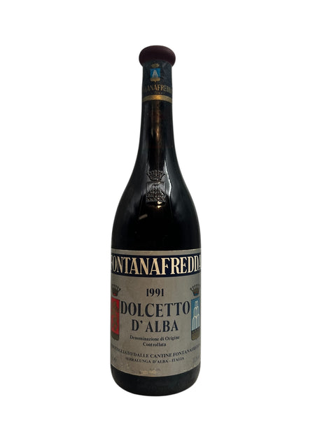 Pullo Dolcetto d'Alba 1991 Fontanafreddasta