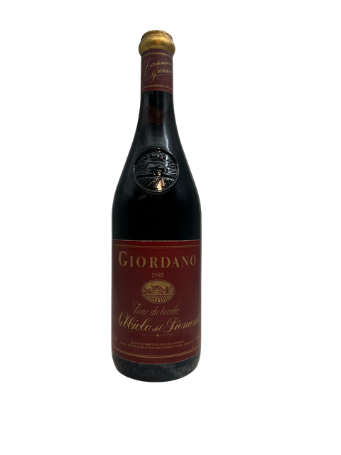 Pullo Nebbiolo del Piemonte Giordanoa 1988
