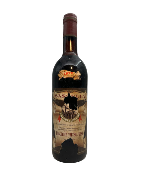 Sassella Enologica Valtellinese 1970 pullo