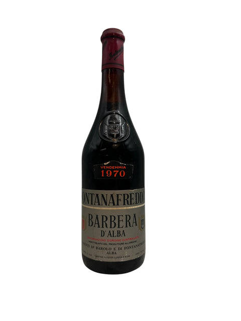 Barbera d'Alba Fontanafredda 1970 pullo