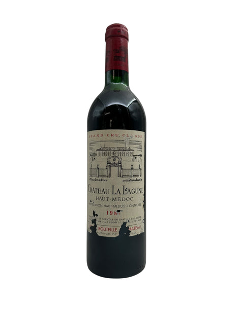 Pullo Chateau La Lagune 1995 -punaviiniä Bordeaux'sta