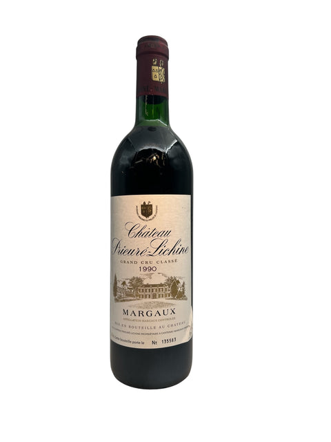 Château Prieuré-Lichine 1990 Margaux Grand Cru Classé pullo