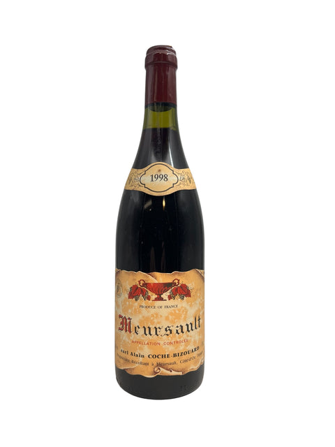Pullo Meursault Coche-Bizouard -vintagea 1998
