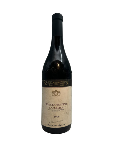 Dolcetto d'Alba 1999 punaviinipullo Terre del Barolosta
