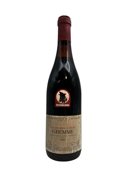 Pullo Collis Breclemae Ghemme 1980, Antichi Vigneti di Cantalupo