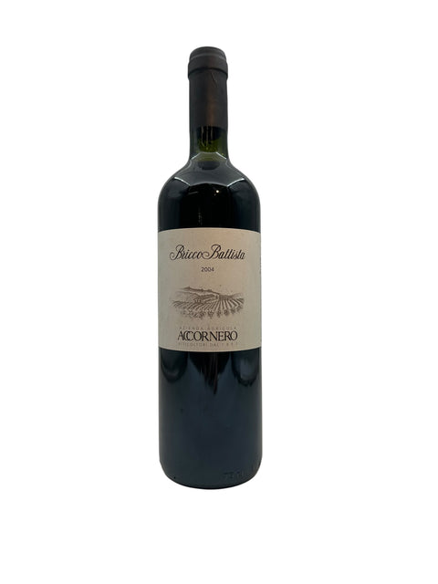 Bricco Battista Accornero 2004 punaviinipullo