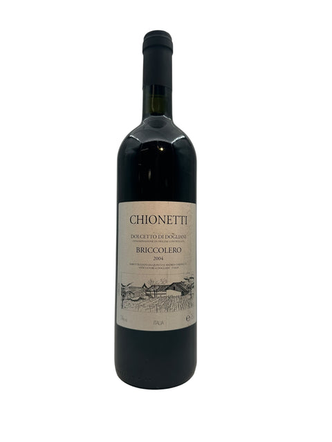 Briccolero Chionetti 2004 punaviinipullo