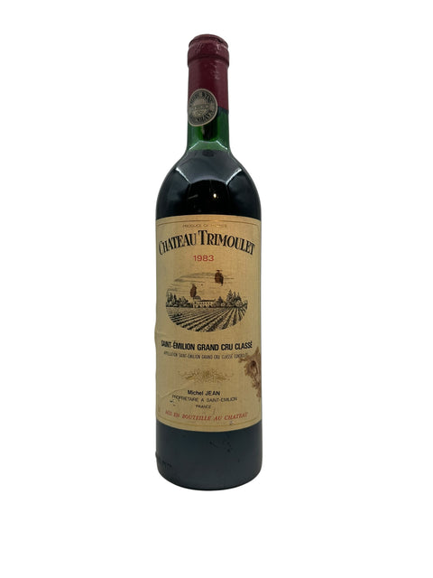 Pullo Château Trimoulet 1983 Saint-Émilion Grand Cru Classé