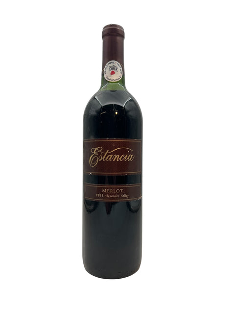 Pullo Merlot Estanciaa 1995 Alexander Valleysta