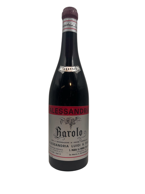 Pullo Barolo Alessandria Luigi 1965