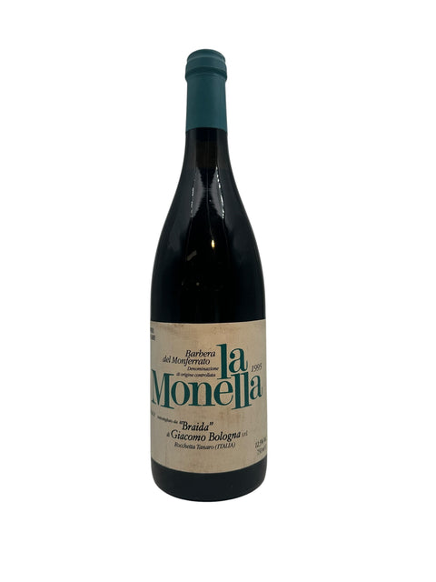 La Monella Braida 1995 pullo punaviiniä