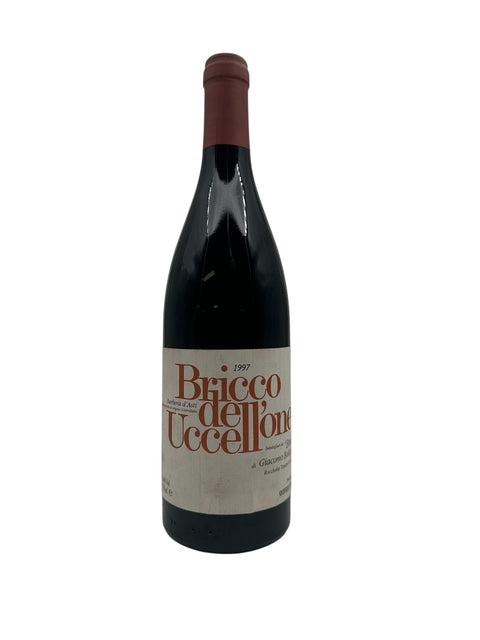 Pullo Bricco dell'Uccellone Giacomo Bologna 1997 punaviiniä