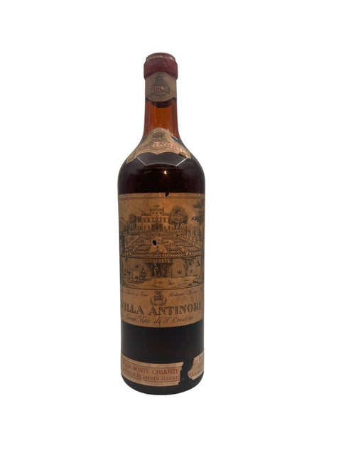 Pullo Villa Antinori punaviiniä vuosikerta 1964