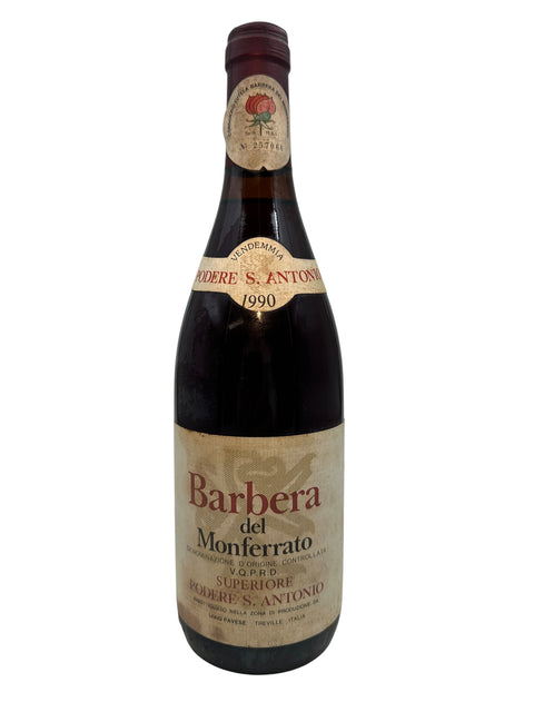 Pullo Barbera del Monferrato Podere S. Antonio 1990