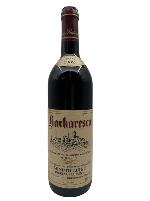 Pullo Barbaresco Minuto Luigi 1982