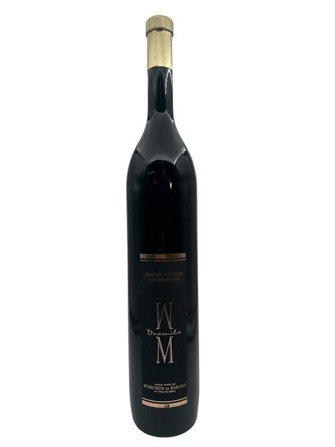 Pullo Barolo Marchesi di Barolo 1999 -viiniä