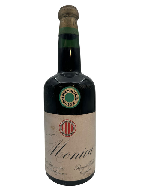 Pullo Monica Renato Gedda 1953 punaviiniä