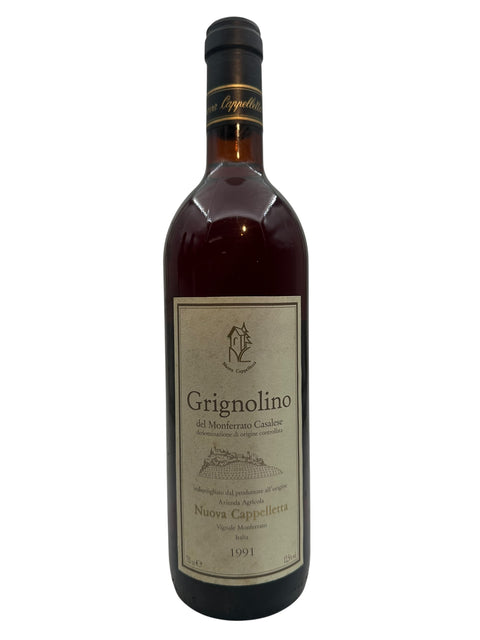 Kuva Grignolino Nuova Cappelletta 1991 -pullosta