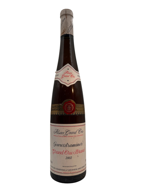 Pullo Gewurztraminer Grand Cru Brand 2002 Cave de Turckheimista
