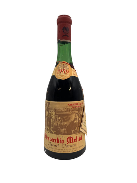 Pullo Stravecchio Melini Chianti Classicoa 1959