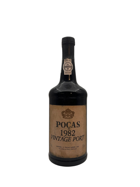 Pullo Poças 1982 -vintageporttia Manoel D Poçasilta