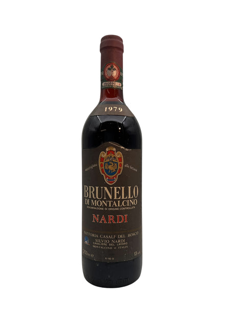 Brunello di Montalcino Nardi 1979 pullo